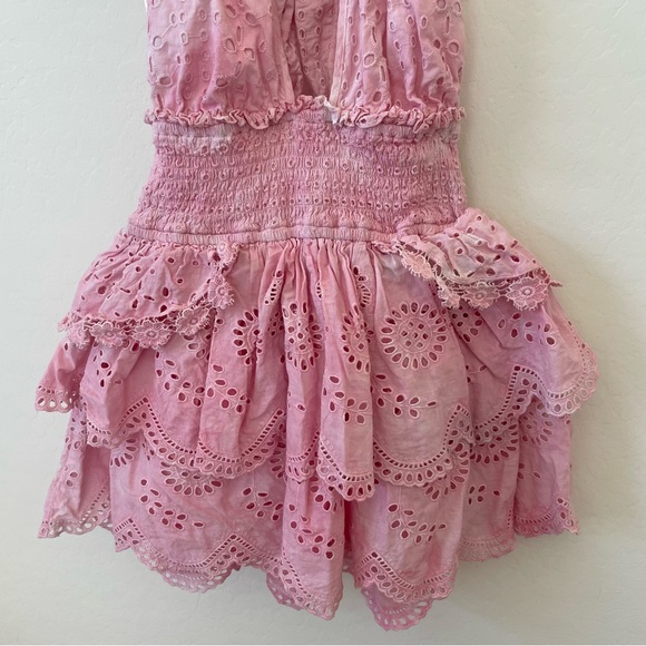 LOVESHACKFANCY HALTER DRESS - Picture 4 of 11